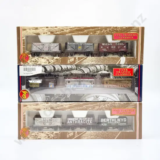 Bachmann Boxed Three Classic Sets Tank Traffic and Coal Traders
