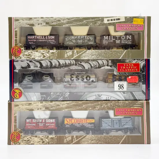 Bachmann Boxed Three Classic Sets Tank Traffic and Coal Traders