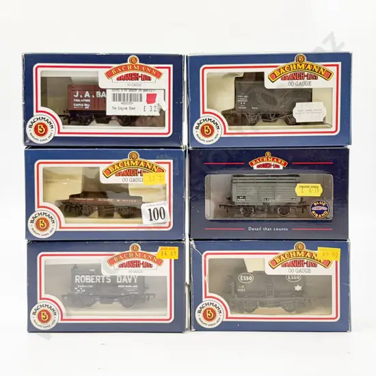 Bachmann Boxed Six Rolling Stock Wagons