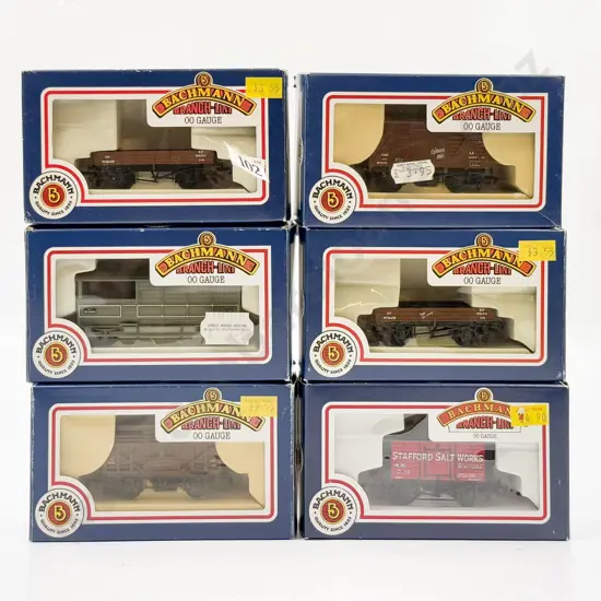 Bachmann Boxed Six Rolling Stock Wagons