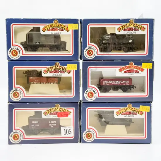 Bachmann Boxed Six Rolling Stock Wagons