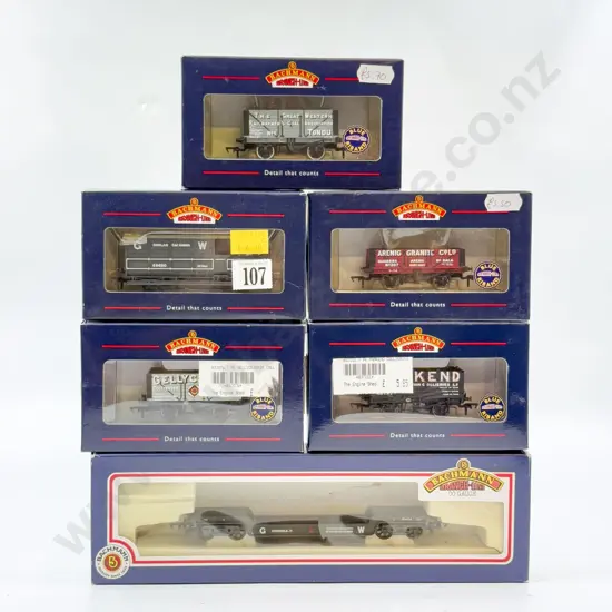 Bachmann Boxed Six Rolling Stock Wagons