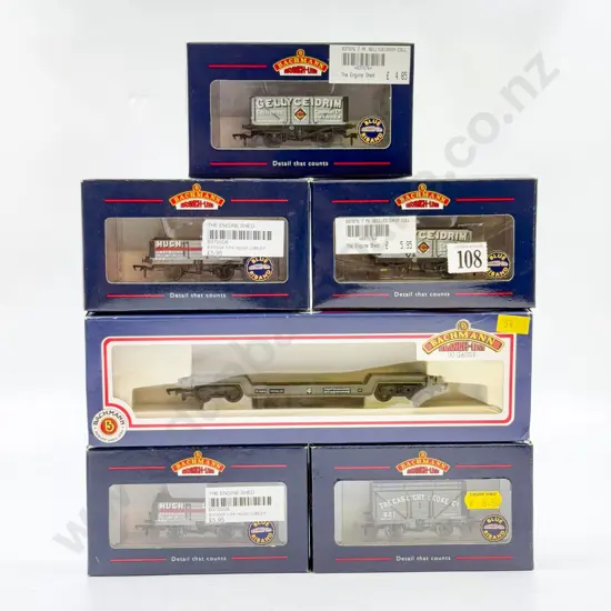Bachmann Boxed Six Rolling Stock Wagons