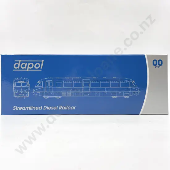 Dapol Boxed 4D-011-001 Streamlined Railcar 12 LIned Choc & Cream GWR