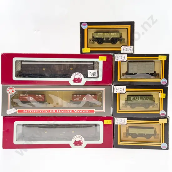 Dapol Boxed Seven Rolling Stock Wagons