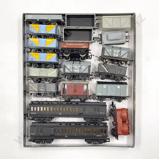 18 Various Rolling Stock Wagons some with modifications