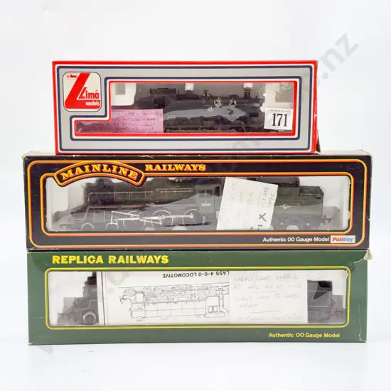 Lima Mainline and Replica Locomotives with notes of repairs made or needed