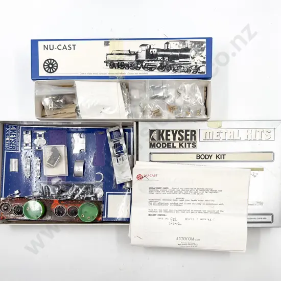 Kit Set Nu-Cast GW Earl (Dukedog) 4-4-0 Loco and Tender and Keyser Loco Kit