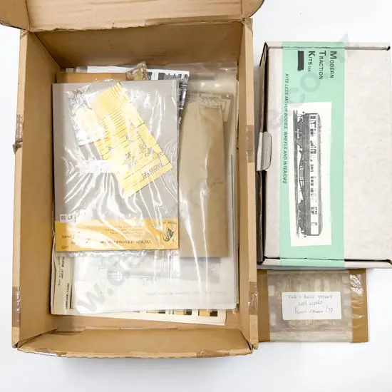 Kit Set MTK Hawksworth Brake 1/3rd Coach with various brass detail kits and assorted