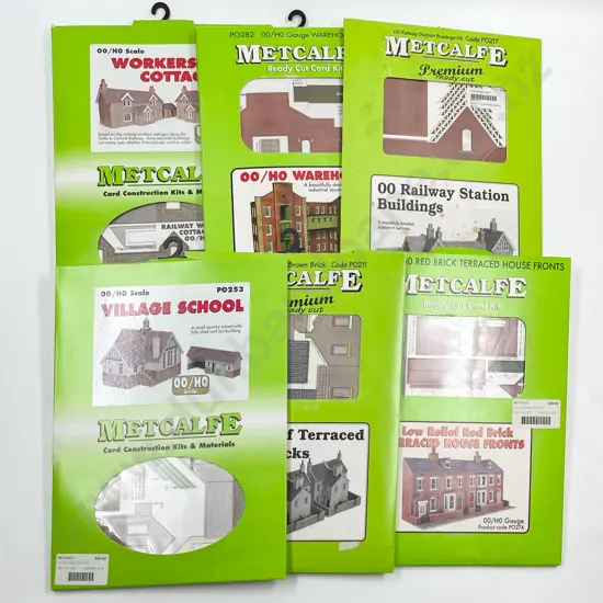 Metcalfe Ready Cut Card Architecture Kits (6)