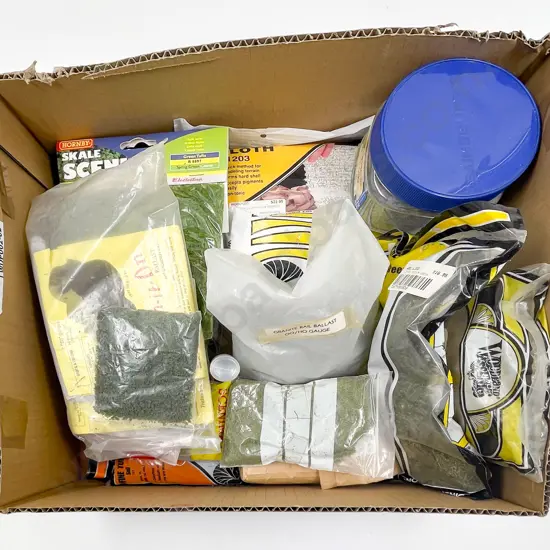 Collection Various Railway Lineside and Landscape Texture Finishes