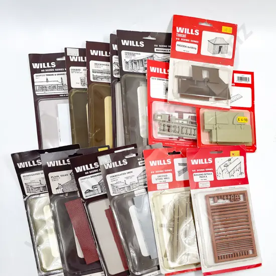 Wills Packeted Scenery Materials Packs
