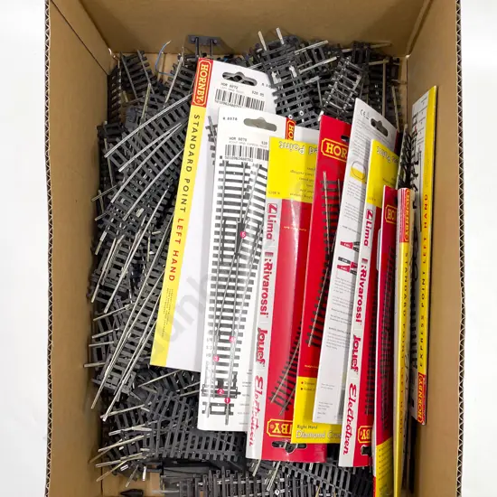 Qty Used Hornby Track with points crossings and turnouts