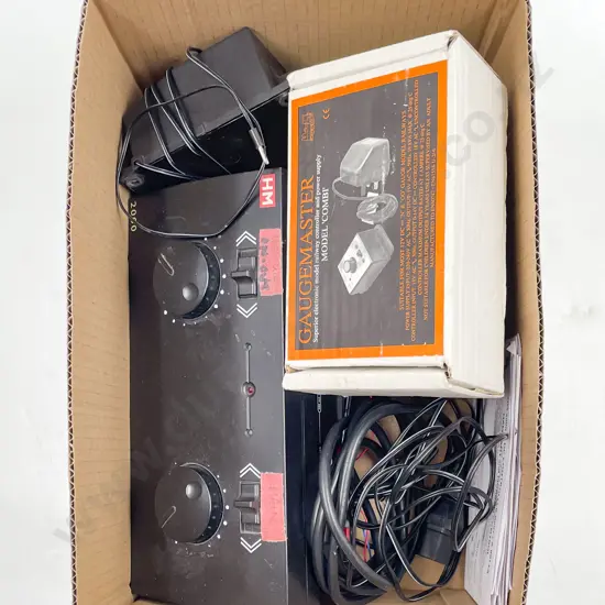 H&M Main Control Unit with Two Gaugemaster Controllers and Power Supplies (UK Plugs)