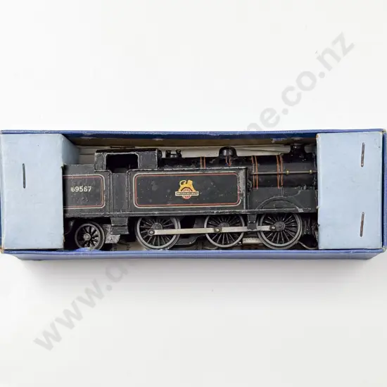 Hornby Dublo Boxed EDL17 Tank Locomotive BR 3-rail playworn