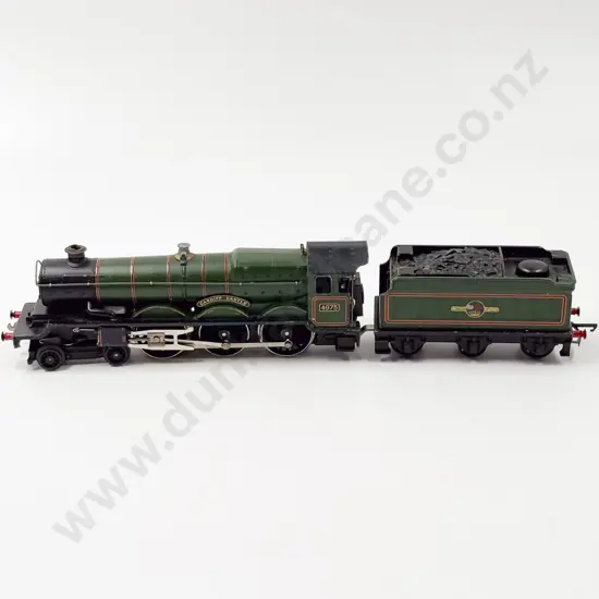 Hornby Dublo Unboxed 4-6-0 4075 Cardiff Castle BR Loco & Tender