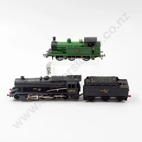 Hornby Dublo 2-8-0 Locomotive and Tender and 0-6-0 Tank Locomotive
