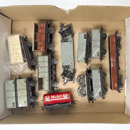 Hornby Dublo Twelve Various Rolling Stock Wagons