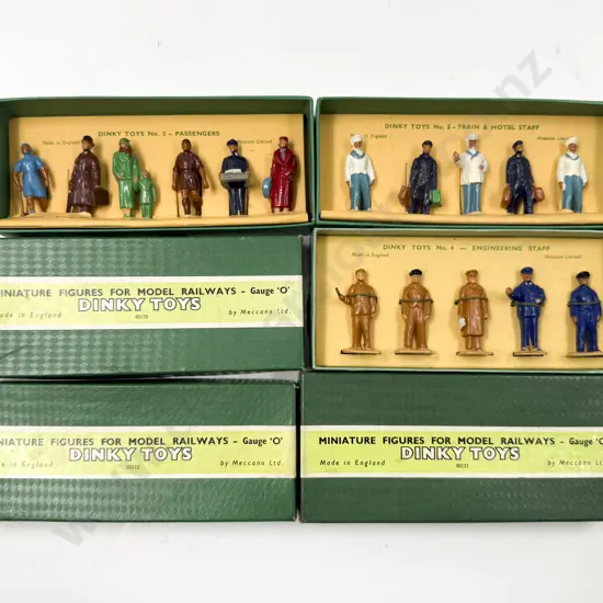Boxed Dinky Toys Miniature Figures For Model Railways Gauge O No3 and No4