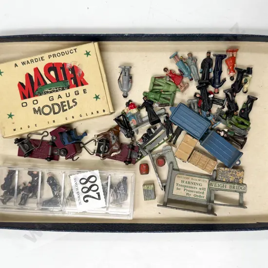 Dinky and Wardie Station and Railway Lineside Personnel and Accessories