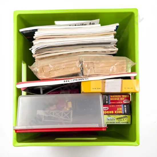 Altas Bridge Kits and Others Turntable Various and Railway Magazines