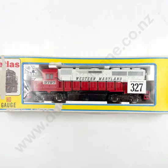 Atlas Boxed GP40 Diesel Locomotive 3797 Western Maryland
