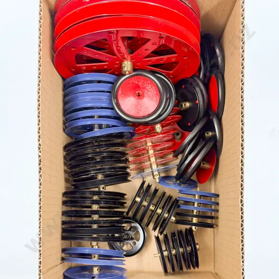 Meccano Restored Pulleys Face Plates Conical Discs