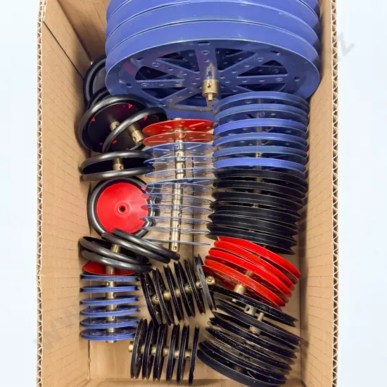 Meccano Restored Pulleys Face Plates Conical Discs