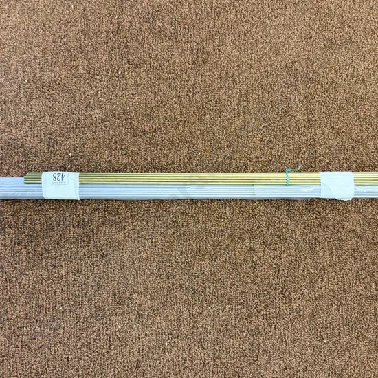 Qty Brass and Steel Long Length Rods