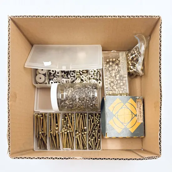 Meccano Qty Nuts and Bolts (3.5kgs)