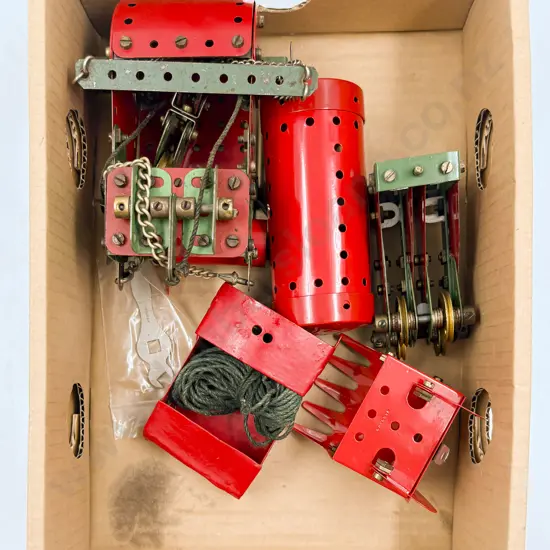 Meccano Restored Dozer Shovels Vintage Constructed Shovel