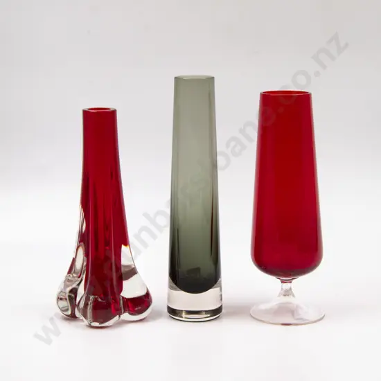 Whitefriars Three Specimen Vases