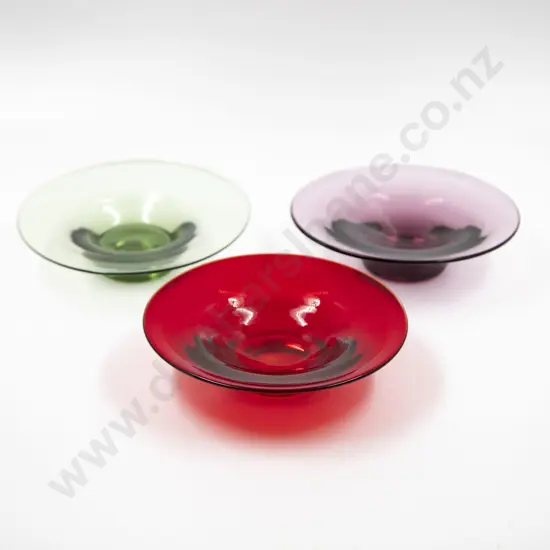 Whitefriars Three Flared Rim Dishes