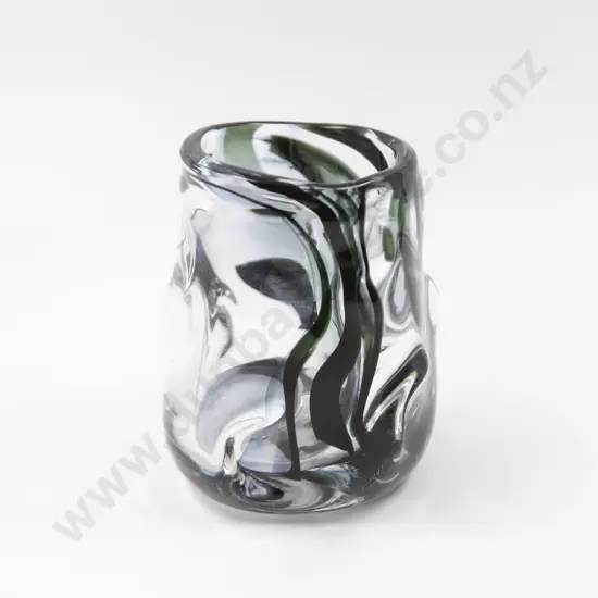 Whitefriars Encased Knobbly Glass Vase