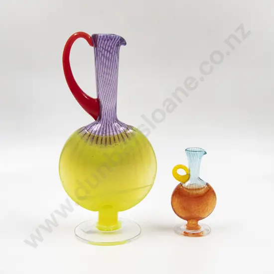 Mid C20th Kosta Boda Glass Ewer