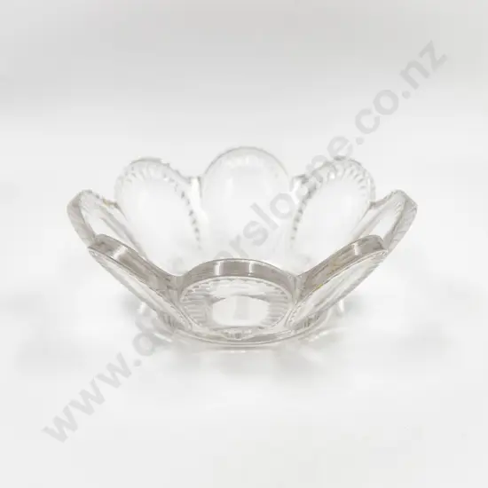 Mid C20th Lalique Clear Frosted Table Bowl