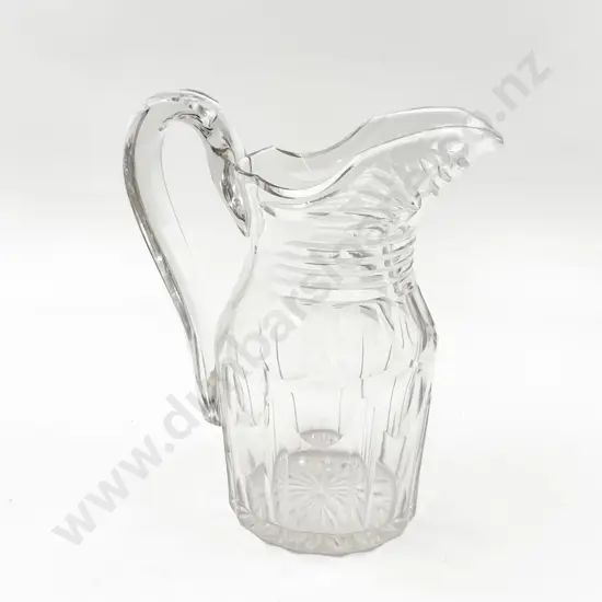 C19th Cut Glass Water Jug
