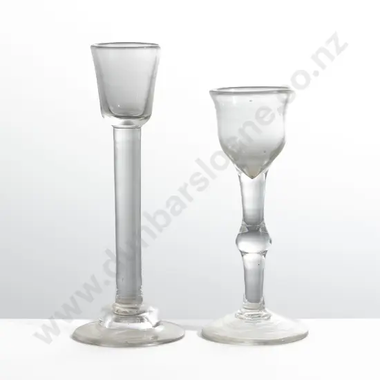 Two Georgian Wine Glasses
