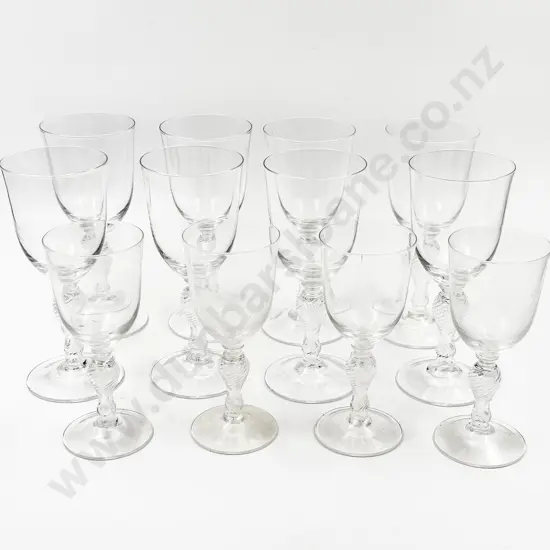 Eight Red Wine Goblets