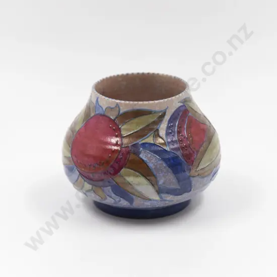 Crown Ducal Signed Charlotte Rhead Rose Bowl