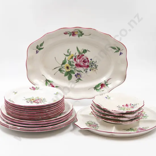 French Porcelain Dinner Ware
