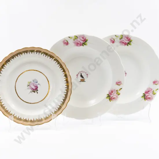 Pair Mid C19th English Porridge Plates