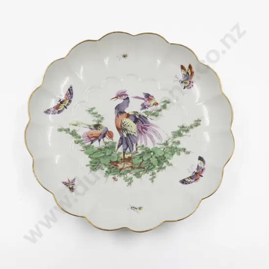 Late C18th Probable Worcester Shallow Dish