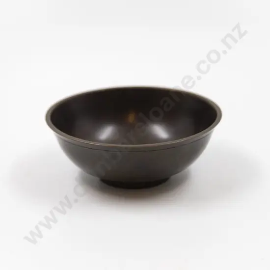 Art Deco Period Just Andersen Denmark Small Bronze Bowl