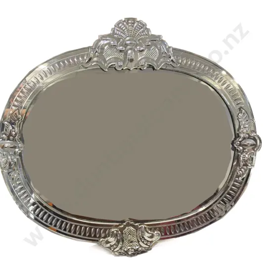 Large Venetian Oval Mirror