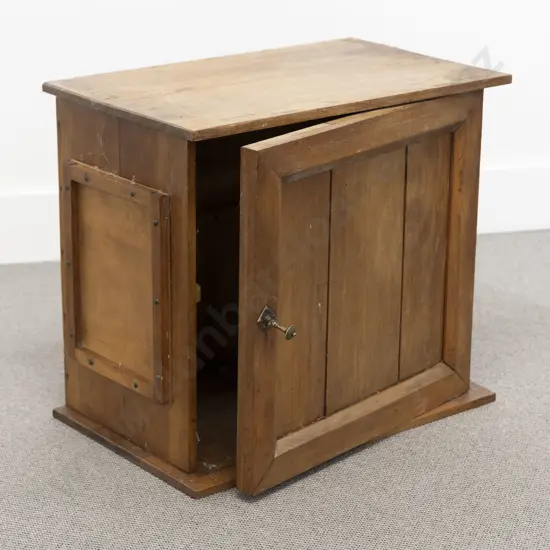 Small Colonial Wooden Cabinet