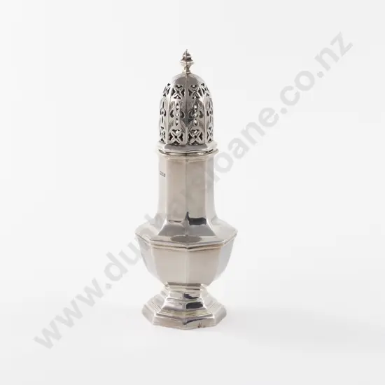 Edw VII S/S Sugar Caster
