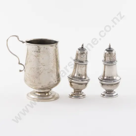 Geo V S/S Christening Mug