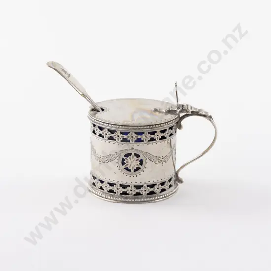 Geo V S/S Mustard Pot