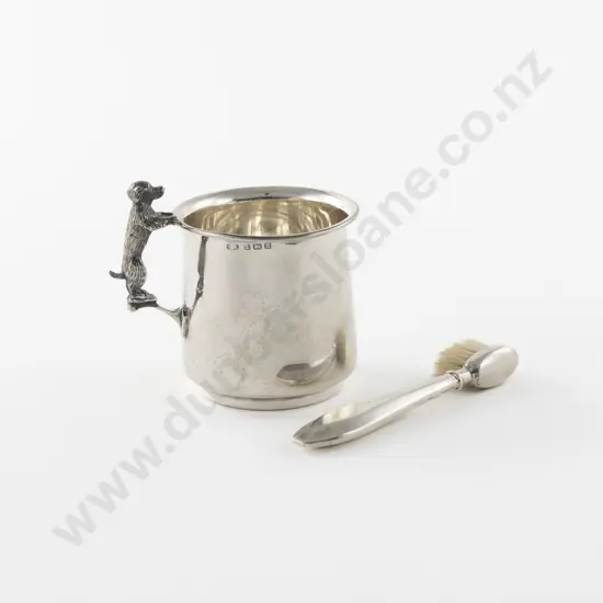 Geo V S/S Christening Mug